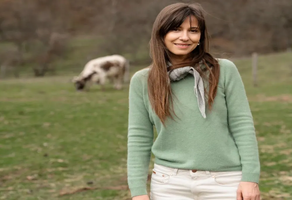 Noi imagini cu casa de la Viscri a Danei Rogoz. Cum a amenajat interiorul
