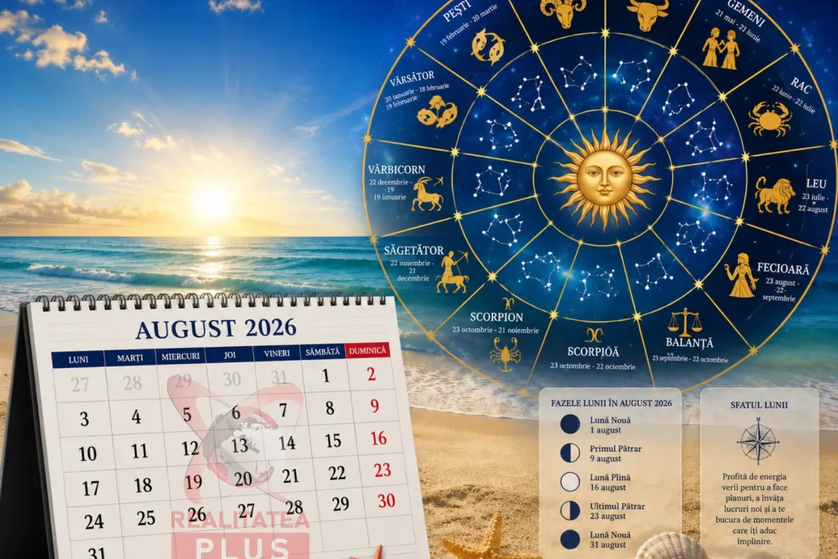 Horoscopul zilei de duminică, 23 august 2026. Energie vindecătoare, împăcări și noi începuturi în dragoste