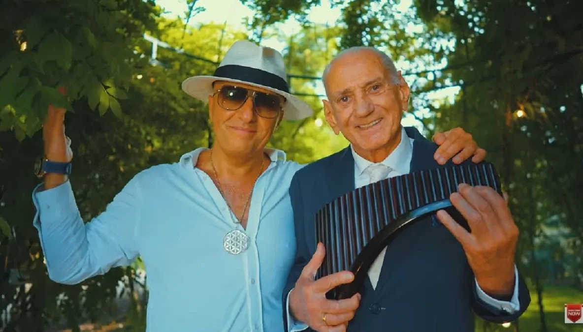 Gheorghe Zamfir, colaborare inedită cu Costi Ioniță. Cum sună melodia lansată împreună de cei doi