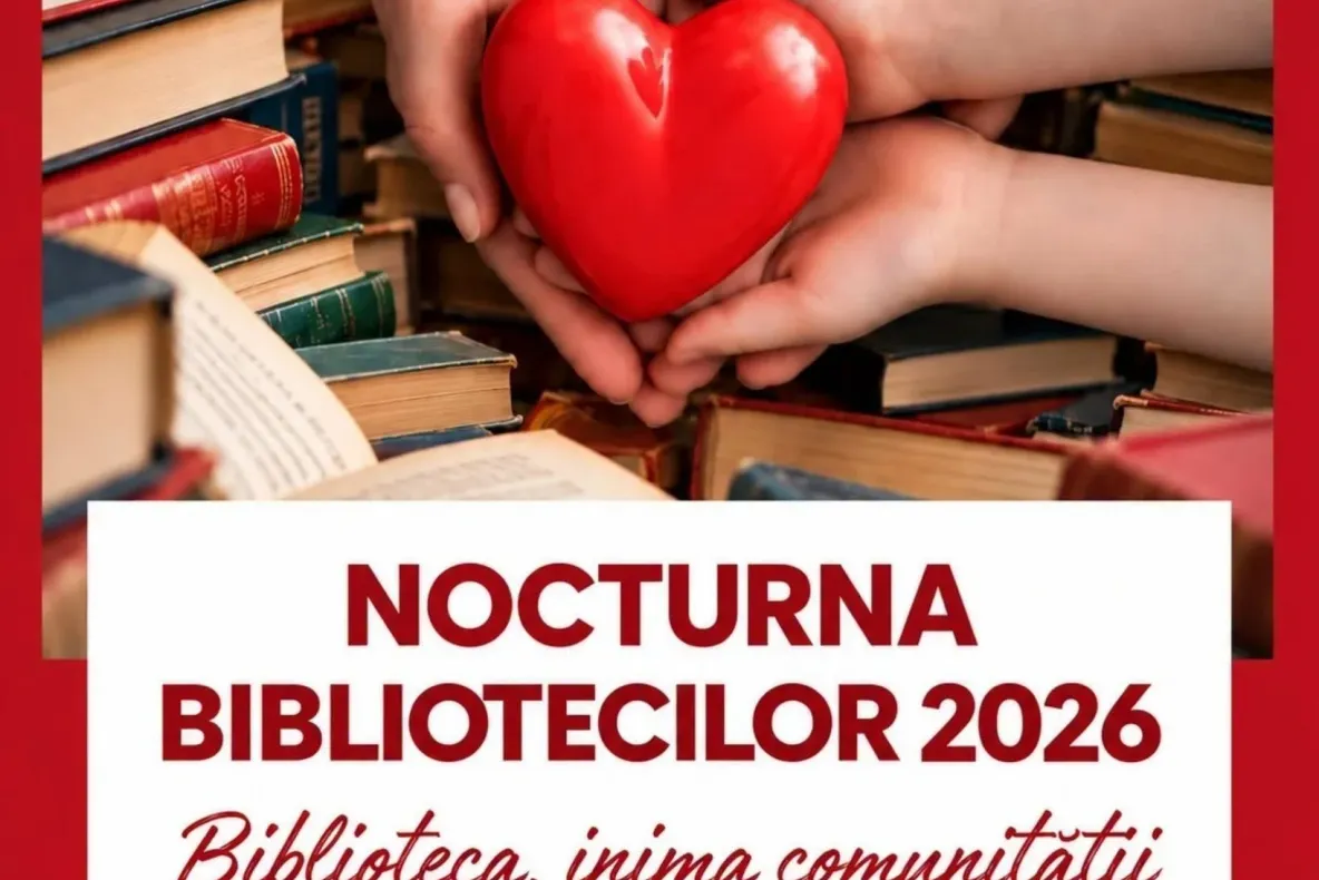 Nocturna Bibliotecilor 2026 are loc vineri, 2 octombrie, la BMB. Programul complet