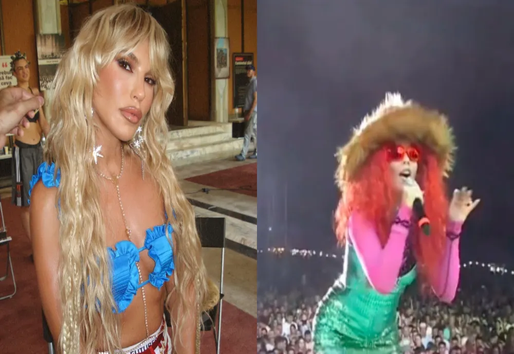Corina Bud, derapaj vulgar pe scena Nibiru. Fiul artistei a fost martor