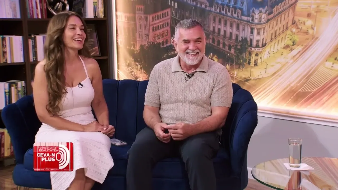 Monica și Leonard Doroftei, în premieră la Realitatea Plus, în podcastul „Ceva-n PLUS"