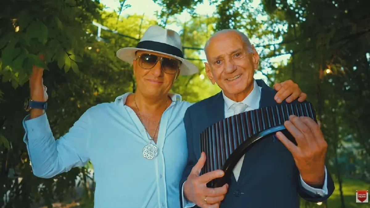Gheorghe Zamfir, colaborare inedită cu Costi Ioniță. Cum sună melodia lansată împreună de cei doi