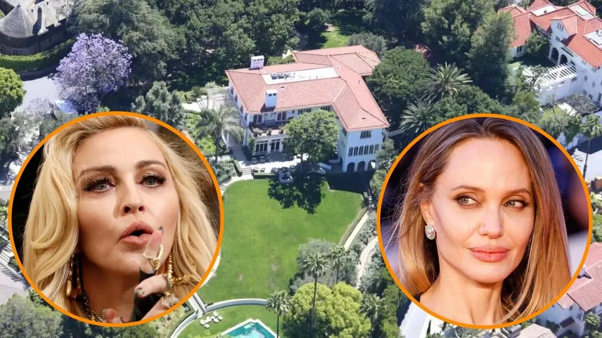 Madonna a cumpărat conacul Angelinei Jolie cu 25 mil.$