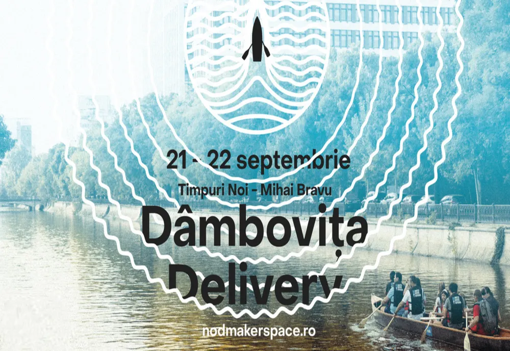 Dâmbovița Delivery 2024 revine: Artă, natură și comunitate pe râul Bucureștiului