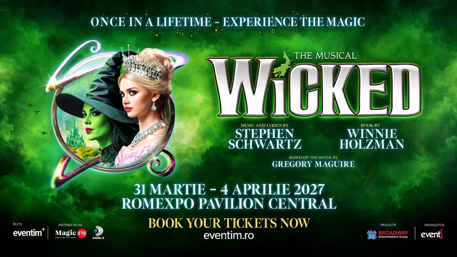 WICKED, fenomenul global, ajunge pentru prima dată în România