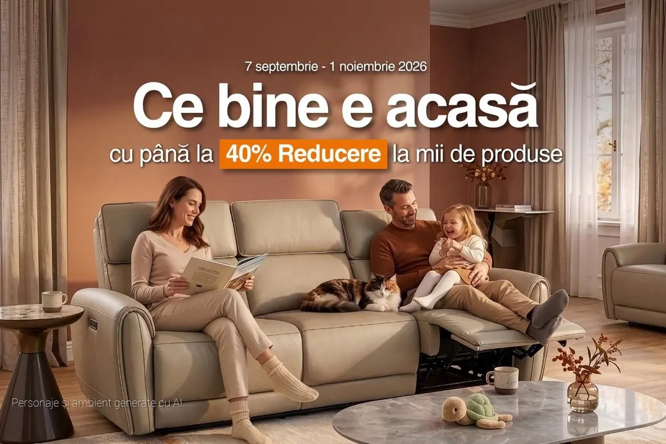 Descoperă campania „Ce bine e acasă”