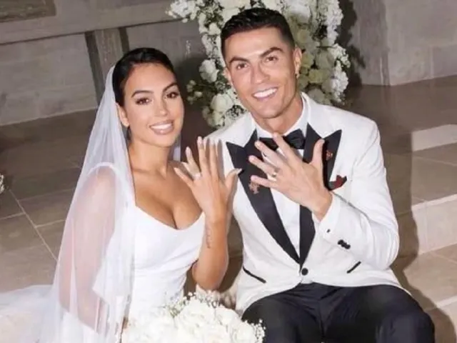 Primele imagini de la nunta lui Cristiano Ronaldo cu Georgina Rodriguez