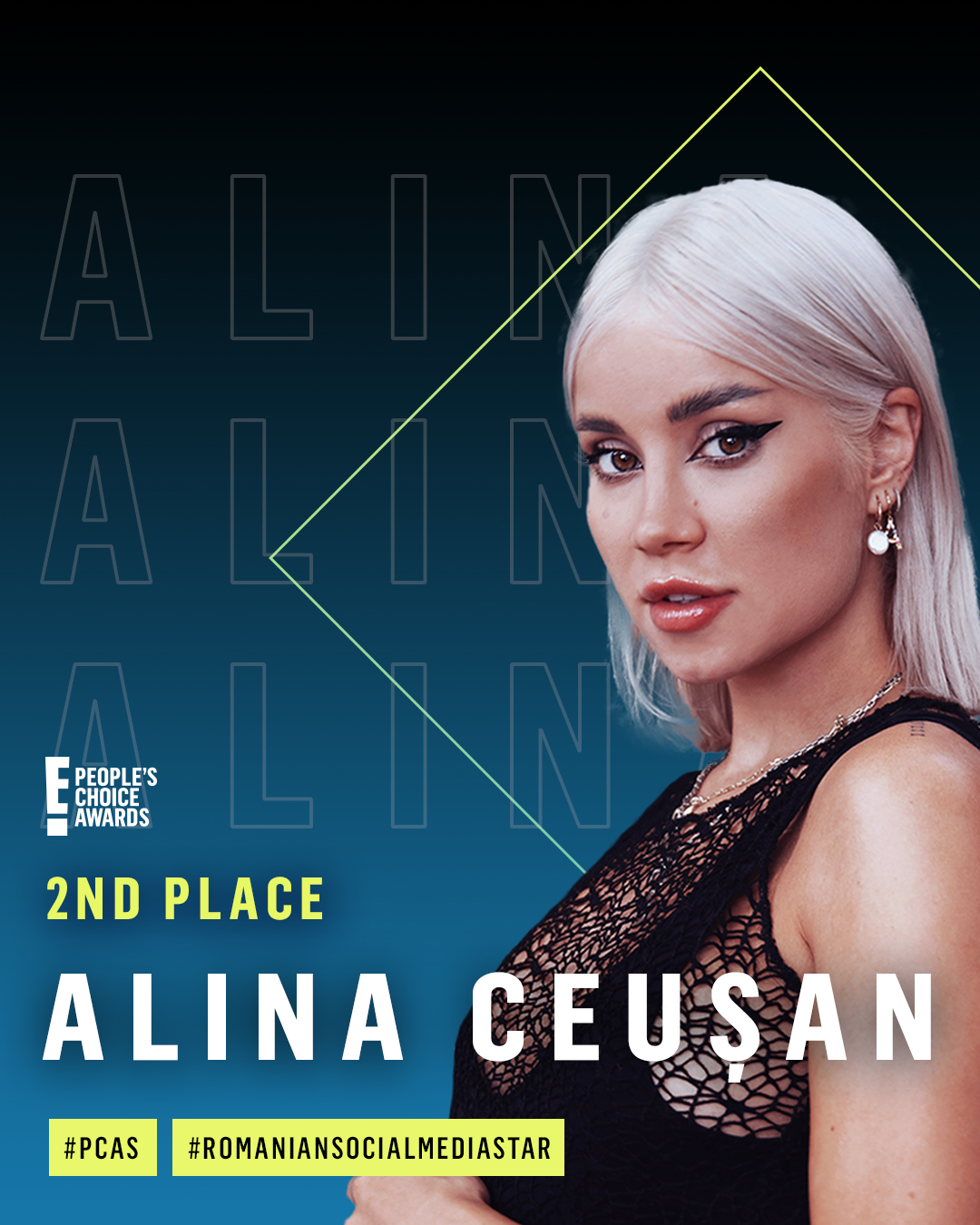 Alina Ceusan - locul 2 Romanian Social Media Star 2020